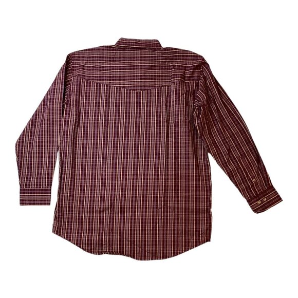 Crazy Cowboy Men's Long Sleeve Button Down Western Shirt Plaid Size XL - Picture 2 of 12